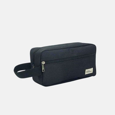 Trousse de Toilette Homme Trousse De Toilette Homme Double Zip Noir / 26cm