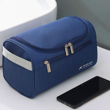 Trousse de Toilette Homme Trousse De Toilette Homme Grand Format Bleu Nuit / 25cm