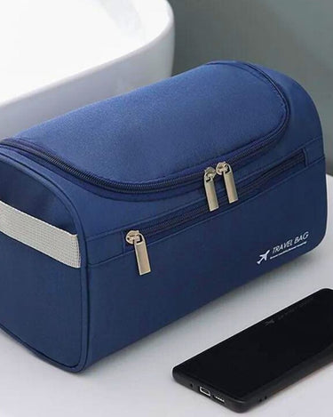 Trousse de Toilette Homme Trousse De Toilette Homme Grand Format Bleu Nuit / 25cm