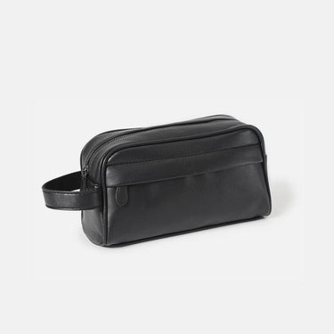 Trousse de Toilette Homme Cuir Trousse De Toilette Homme Noire Noir / 26cm