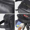 Trousse de Toilette Homme Cuir Trousse De Toilette Homme Noire Noir / 26cm