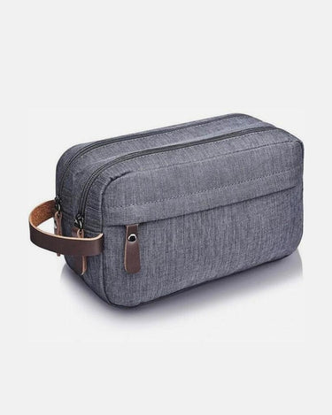 Trousse de Toilette Homme Trousse De Toilette Homme Rigide Gris / 25cm