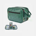 Trousse de Toilette Homme Cuir Trousse De Toilette Homme Verte Vert foncé