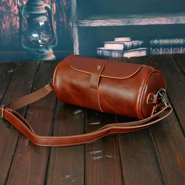 Trousse de Toilette Homme Trousse De Toilette Homme Vintage Marron / 28cm