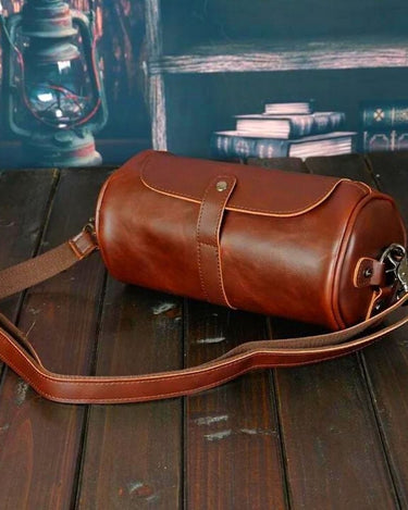 Trousse de Toilette Homme Trousse De Toilette Homme Vintage Marron / 28cm