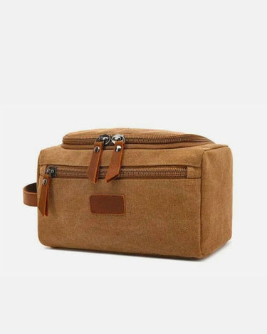 Trousse de Toilette Homme Trousse De Toilette Homme Voyage Marron clair / 24cm