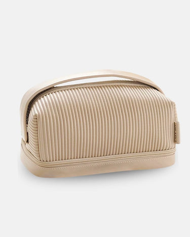 Trousse de Toilette Femme Trousse De Toilette Jeune Femme Beige