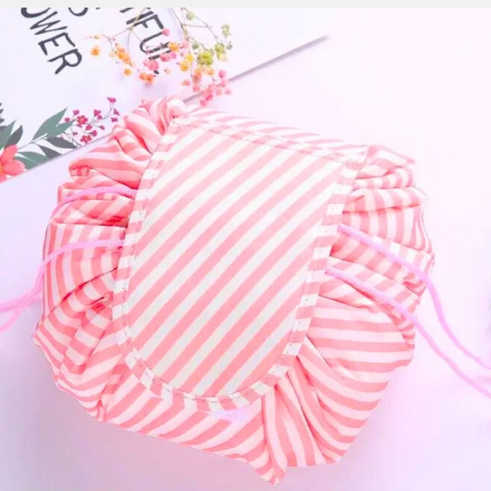 Trousse de maquillage Trousse De Toilette Maquillage Femme Modèle 5 rond à rayures