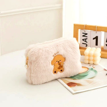 Trousse de toilette enfant Trousse De Toilette Peluche Chien Mignon