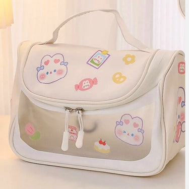 Trousse de toilette enfant Trousse De Toilette Petite Fille Blanc / 23cm