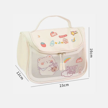 Trousse de toilette enfant Trousse De Toilette Petite Fille Blanc / 23cm