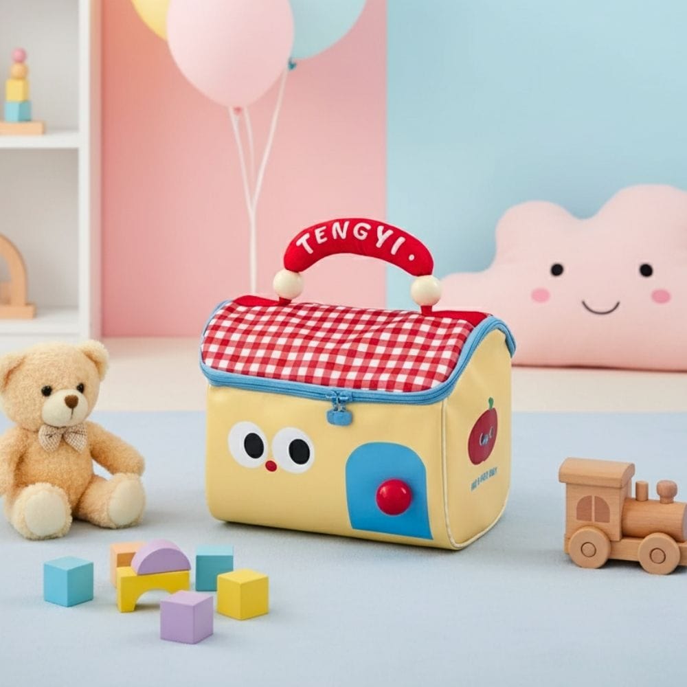 Trousse de toilette enfant Trousse De Toilette Petite Fille Jaune