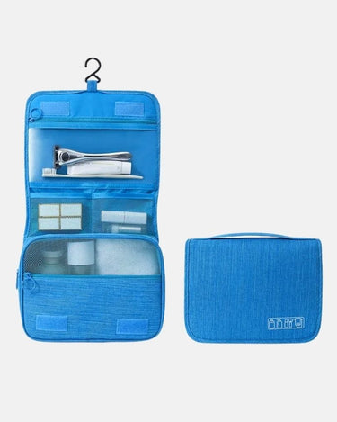 Trousse de Toilette Homme Trousse De Toilette Pliable A Suspendre Bleu-Ciel / 23cm