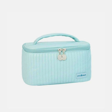 Trousse de Toilette Femme Trousse De Toilette Pratique Femme Blue Turquoise / 21cm