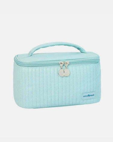 Trousse de Toilette Femme Trousse De Toilette Pratique Femme Blue Turquoise / 21cm