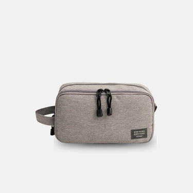 Trousse de Toilette Homme Trousse De Toilette Rangement Gris / 22cm