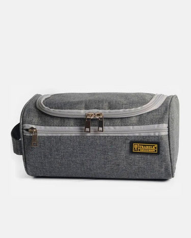 Trousse de Toilette Homme Trousse De Toilette Suspendue Homme Gris / 23cm