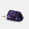 Trousse de Toilette Femme Trousse De Toilette Velours Motif étoile et croissant3