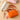 Trousse de toilette femme orange