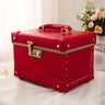 Vanity vanity case rigide Rouge Crocodile