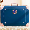 Vanity Vanity Case Rigide Cuir Bleu Nuit 1