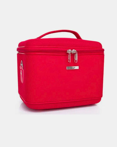 Trousse de Toilette Homme Vanity Case Souple Rouge / M