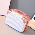 Vanity Vanity Case Valise Blanc Et Rose gold