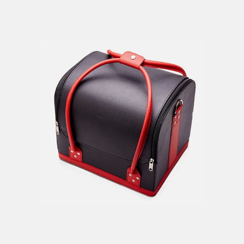 Vanity Femme Luxe Noir Et Rouge / 30cmX24cmX26.5cm