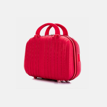 Vanity Vanity Pour Valise Rouge