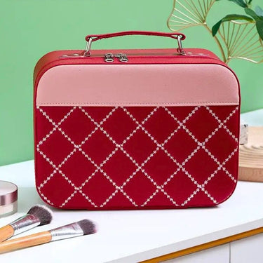 Vanity Vanity Valise Maquillage Rouge / 22cm