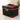 Vanity Vintage Vanity Case Rouge et Noir